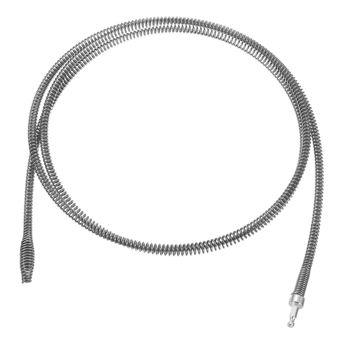 Unique Bargains Spring Cable with Electric Drill Connector Kitchen Toilet Drain Augers