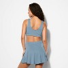 Women's French Terry Slim Fit Deep V-Neck Tank Top - Wild Fable™ - 3 of 4