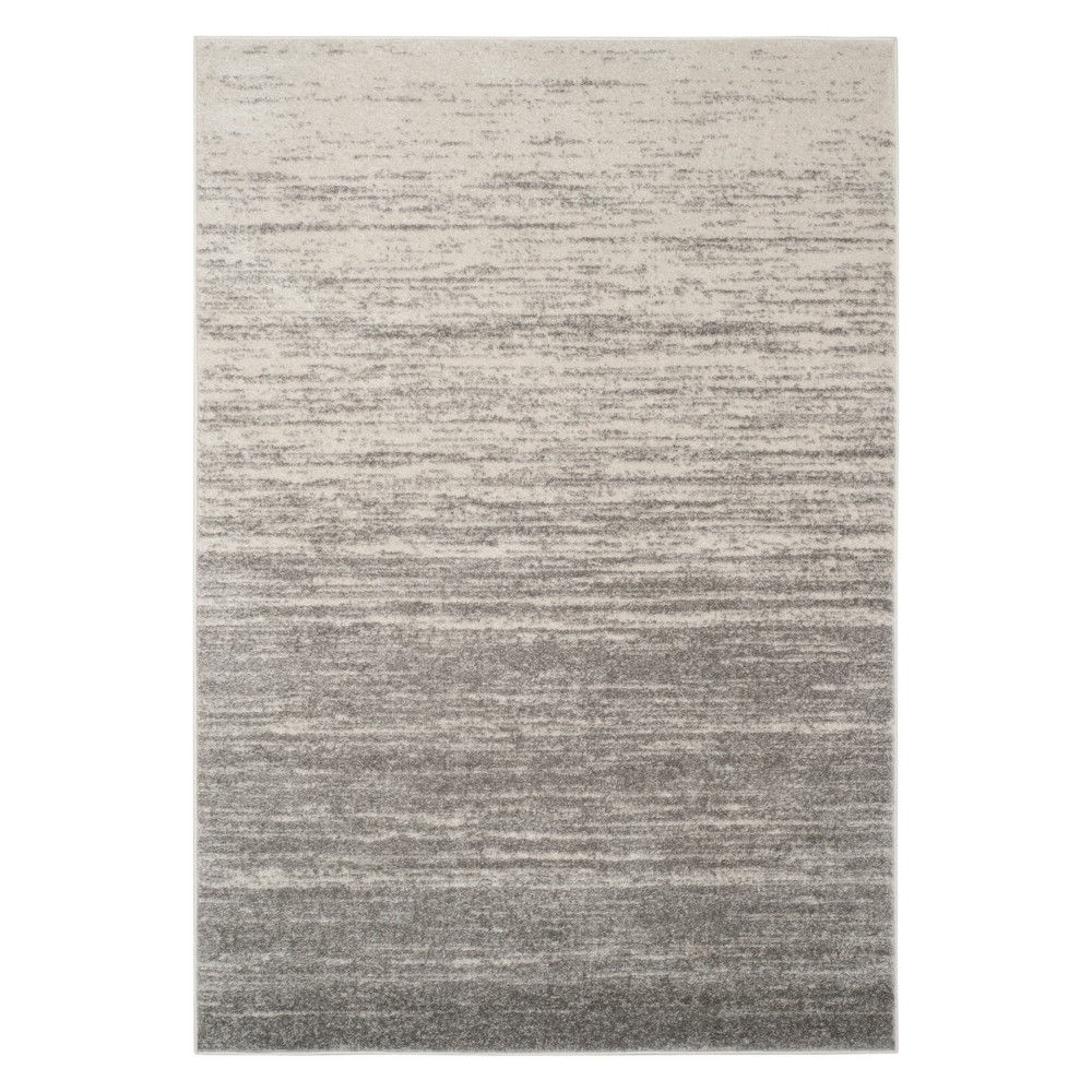 6'x9' Ombre Design Area Rug Light Gray - Safavieh