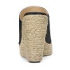 Allegra K Women's Open Toe Padded Insole Slip-on Platform Espadrille Sandals - 3 of 4