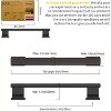 attop 10 Pack Oil Rubbed Bronze Cabinet Pulls - 3 of 4