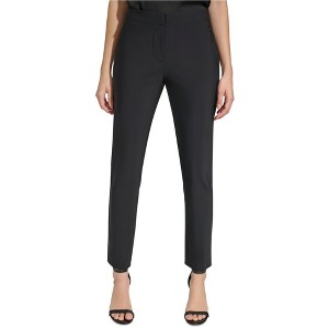 Calvin Klein Womens Solid Knit Zipper Pocket Casual Trouser Pants - 1 of 1