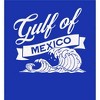 Gulf of Mexico Black and White Wave Youth Crew Neck Short Sleeve Tee - 2 of 2