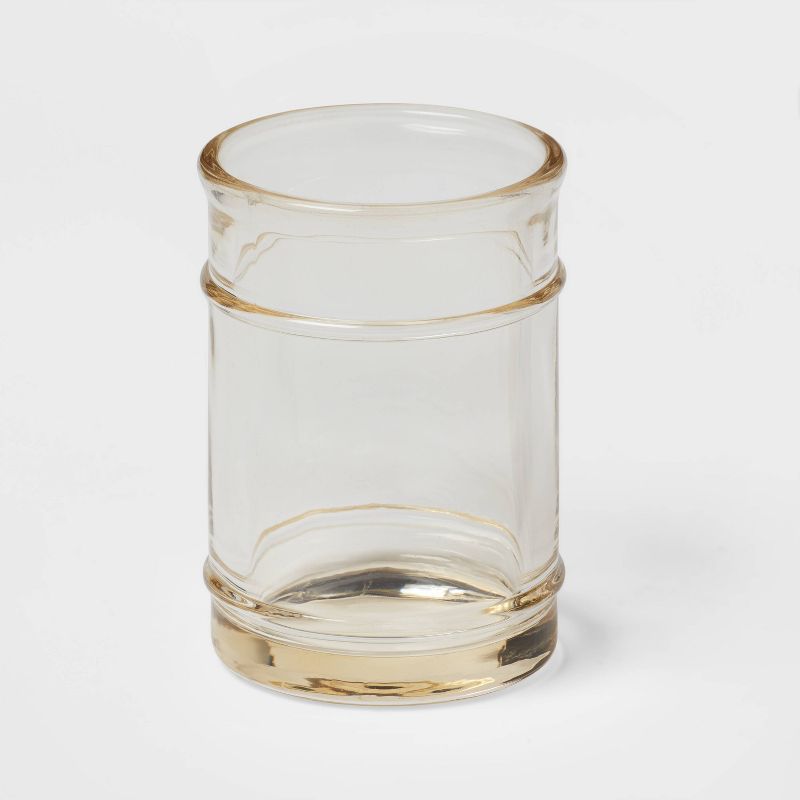 Antique Glass Tumbler Brown - Threshold&#8482;, 3 of 5