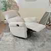 KTMBDW Swivel Rocker Recliner, Rocking Recliner Chair, Glider Chair, Small Rocker Recliners for Small Spaces, Living Room, Bedroom, Nursery, RV - 4 of 4