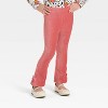 Toddler Girls' 2pc Disney Minnie Mouse Ribbed Velour Top and Pants Set - Pink - 4 of 4
