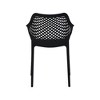 Meridian Furniture,Mykonos Outdoor Patio Dining Chair, Set of 4 - 3 of 4
