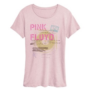 Women's - Pink Floyd - Pink Floyd Lyric Short Sleeve Graphic T-Shirt - 1 of 3