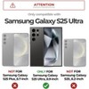Dexnor for Samsung Galaxy S25 Ultra Case with Camera Cover & Adjustable Kickstand & Built-in Screen Protector, Magnetic Cover (2025) - 2 of 3