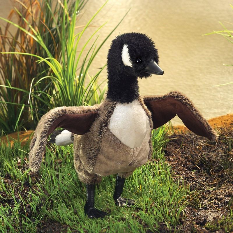 Folkmanis Canada Goose Hand Puppet, 2 of 4