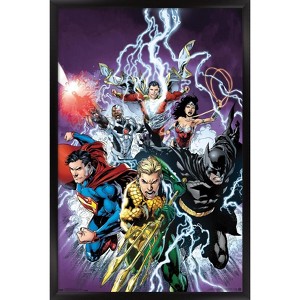 Trends International DC Comics - Justice League - Bolts Framed Wall Poster Prints - 1 of 4
