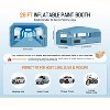 AMERLIFE Inflatable Paint Booth with Blowers, 4-Stage Filtration System, Portable Spray Booth with Peak Roof & PVC Windows - 2 of 4