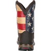 Lil' Rebel by Durango Kids Western Boot, DBT0160, Patriotic - 4 of 4