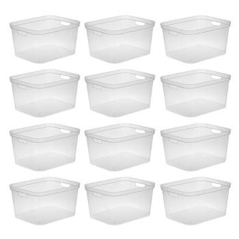 OWill 7-Pack Plastic Storage Bins and Baskets for Efficient Home Classroom  Organization - Small Containers in Multiple Colors for Kitchen, Cupboard