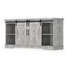 ODK Farmhouse TV Stand for TVs Up to 65" - Mid Century Entertainment Center with Storage Cabinets - Rustic Media Console Table for Living Room - 3 of 4