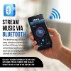 PHILIPS Portable CD Player Boombox – Bluetooth, USB, MP3, Cassette, FM Radio, Bass Boost, Digital Display, Powerful Sound - 4 of 4