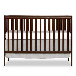 5-In-1 Convertible Crib With 3 Position Mattress Height Settings Converts From Crib To Toddler Bed Full Size Bed For Kids Teens Bedroom - 1 of 4