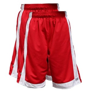 2 Pack Pro Club Men's Heavyweight Mesh Basketball Shorts - 1 of 4