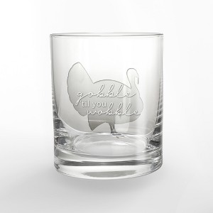 Creative Products Gobble Til You Wobble 11 oz. Whiskey Glass - 1 of 1