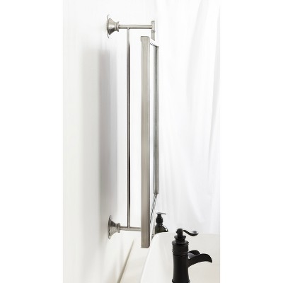 Darbridge Silver Rectangular Pivot Bathroom Vanity Mirror