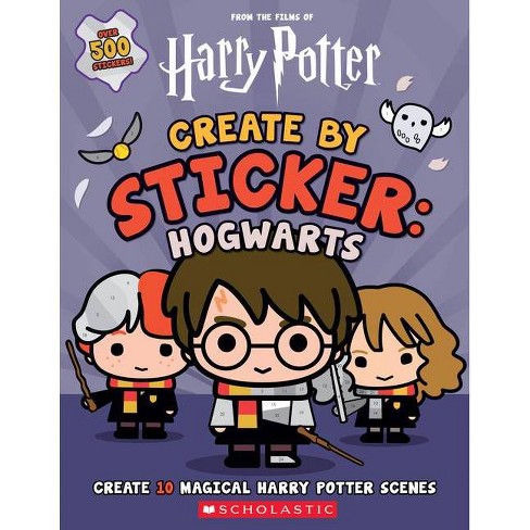 Harry Potter: Create By Sticker: Hogwarts - By Cala Spinner (paperback) :  Target
