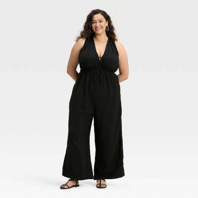 Women's Jumpsuit - A New Day™ Green Leaf