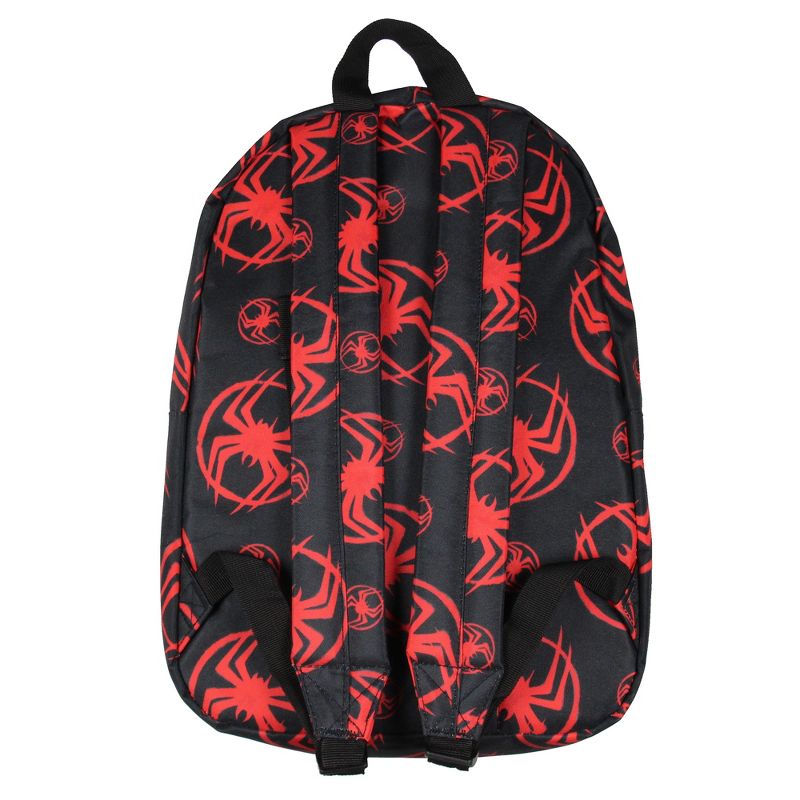 Marvel Spider-Man Miles Morales Backpack Laptop School Travel Backpack Black, 4 of 5