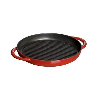Cast Iron Griddle Oval Skillet Comal Para Tortillas Flat Pan – Appliances