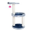 Armarkat 3-Level Real Wood Compact Cat Scratcher - Gray with Plush Perch - 2 of 4