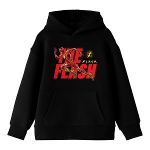 Flash Superspeed Run And Logo Youth Black Sweatshirt - 1 of 1