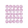 JAM Paper Colored Circular Paper Clips Round Paperclips Hot Pink Fuchsia 2187136B - 4 of 4