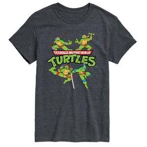 Men's - Teenage Mutant Ninja Turtles - Turtle Weapons Short Sleeve Graphic T-Shirt - 1 of 4