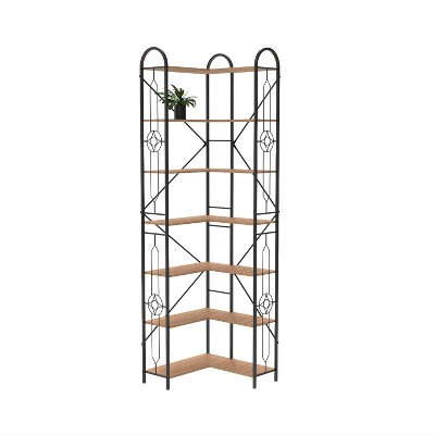 Maliang 7 Shelf Bookcase, Modern High Bookcase, strong load-bearing capacity