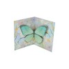 Unique Bargains Greeting Card Rose Butterfly Paper 5.9"x4.4"x0.4" 1 Pc - 3 of 4