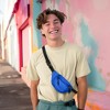 Dalix Fanny Pack w/ 3 Pockets Traveling Concealment Pouch Airport Money Bag - 3 of 4
