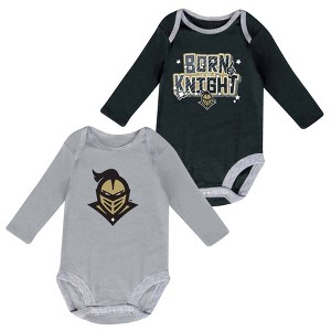 NCAA UCF Knights Boys' 2pk Long Sleeve Bodysuit - 1 of 3