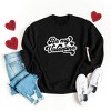 Simply Sage Market Women's Graphic Sweatshirt Be My Valentine Retro - 2 of 2