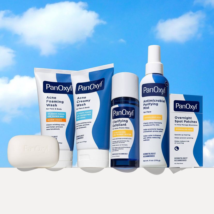 PanOxyl Facial Care for Acne & Oily Skin Collection