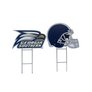 NCAA Georgia Southern Eagles Logo and Helmet 2pk Yard Sign Set - 1 of 1