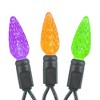 Novelty Lights C6 LED Christmas String Lights 70 Strawberry Bulbs (Green Wire, 24 Feet) - 3 of 4