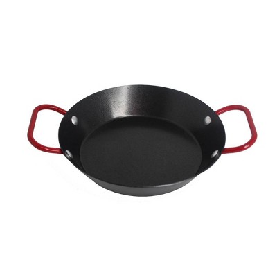 IMUSA 11" Round Carbon Steel Nonstick Comal - Black: Tortilla Griddle, Gas & Electric Compatible, Hand Wash