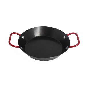 IMUSA 11" Round Carbon Steel Nonstick Comal - Black: Tortilla Griddle, Gas & Electric Compatible, Hand Wash - 1 of 4