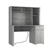 NicBex Home Office Desk 51" L Morden Wooden Executive Desk with Drawer, Cabinet, Open Storage Shelves for Office, Study, Living Room - 3 of 4