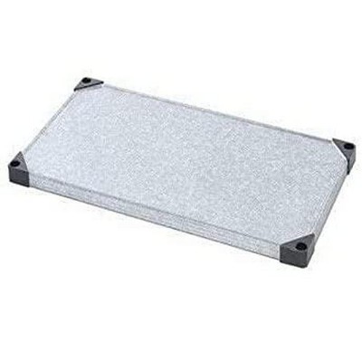 Quantum Storage Systems Shelf, Solid, 54"W X 21"D, 300 - 600 Lb. Capacity, Double Hemmed Perimeter With Marine Edge, 304 Stainless Steel, Nsf