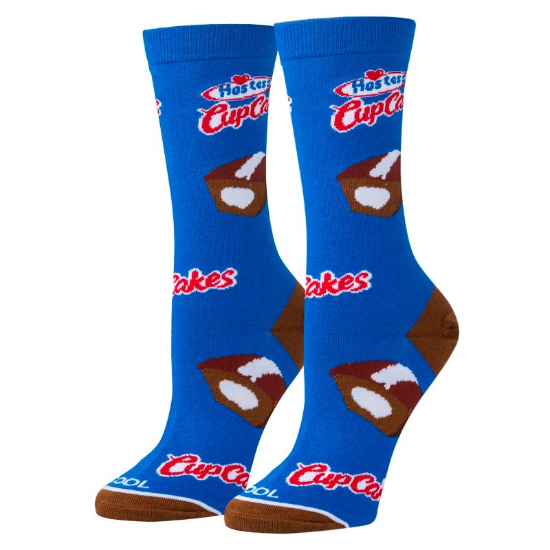 Cool Socks, Hostess Cupcakes, Funny Novelty Socks, Medium, 1 of 6