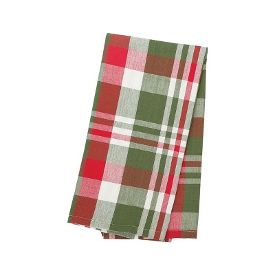 C&F Home Owen Plaid Woven Plaid Woven Cotton Kitchen Dishtowel