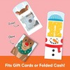 Big Dot of Happiness Assorted Very Merry Christmas Gift Card Holders with Envelopes, Money and Gift Card Sleeves, Holiday Nifty Gifty Pack, Set of 8 - 2 of 4