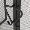 Single Panel Iron Fire Screen Wrought Iron Fireplace Safety Screen Decorative Scroll Spark Guard Cover-Christopher Knight Home - 4 of 4