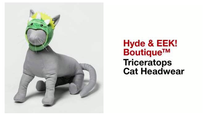 Halloween Triceratops Cat Headwear - Hyde &#38; EEK! Boutique&#8482;, 2 of 11, play video
