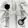 JONATHAN Y Collins 9 ft. Classic Cottage Tassel Market Patio Umbrella with Auto-Tilt, Crank, Wind Vent and UV Protection - 4 of 4